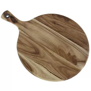 Planche à découper en bois arrondie pour la cuisine - Product Image 6