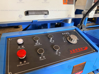 Scie à ruban métallique durable, stable, précise et efficace GB4250 à double colonne pour la découpe de barres en atelier