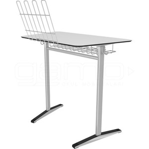 Mobilier scolaire Gamo GM021-612 Bureau de musique compact à un pied incliné pour l'école Bureaux d'ordinateur Turquie - Product Image 1