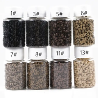 Anneaux Nano en Gros 2.5mm 2.9mm 4.0mm, Micro-Liens Nano en Cuivre, Perles Nano pour Extensions de Cheveux