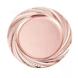 Nouveau moderne rond napperons Restaurant Table réglage assiette maison vaisselle décoratif chargeur assiette au meilleur prix - Product Image 5