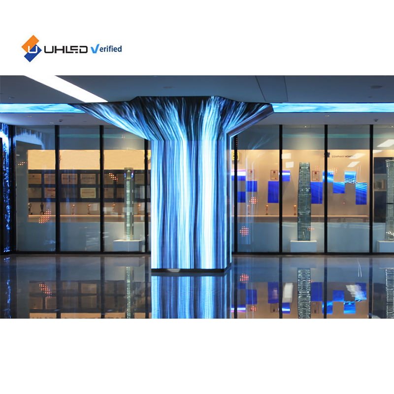 Curved LED Display Module Indoor P1.86 Soft LED Module Curved Flexible ...