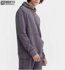 Survêtement d'hiver pour hommes de meilleure qualité 100% coton matériau respirant à capuche taille élastique fait pour le jogging sportif - Product Image 2