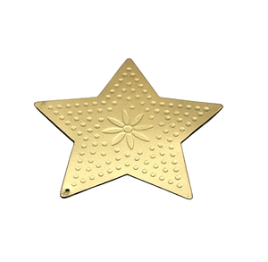 New Decorative Iron Star Coaster 23 <b>Gauge</b> Matt Silver PC For Home Decorative Christmas Decorative Handmade Customized - Product Image 3