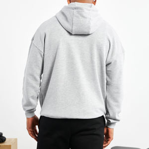 Sudadera con Capucha Extra Grande de Diseño Personalizado, Sudadera de Alta Calidad con Hombros Caídos, Estilo Urbano, Lisa, Personalizable para Hombre - Product Image 2