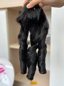 Cheveux bouclés rebondissants dans la trame, cheveux 100% humains cheveux bruts un donneur - Product Image 4