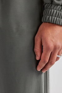 Pantalons de survêtement en molleton 100% coton à la mode, logo imprimé sur écran personnalisé, coupe évasée, lavage délavé, surdimensionné, style boxy, pour hommes - Product Image 6