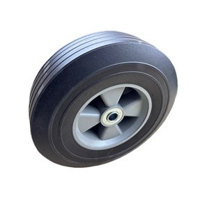 Équipement de manutention de pneus solides de haute qualité Vietnam New 8x2 Parts Hand Truck Rubber Caster Wheels - Product Image 3