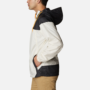 Meilleur prix de gros, veste coupe-vent pour homme avec logo personnalisé, col montant de haute qualité pour la saison hivernale - Product Image 6