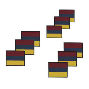 Insignia de León del Regimiento de Lancaster TRF X3, la mejor insignia TRF de Color de piel personalizada y bordado de León de Color negro - Product Image 4