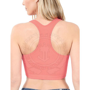 Camiseta Deportiva Corta para Mujer, Transpirable, de Secado Rápido, con Logo Frontal, para Entrenamiento Físico y Uso Prolongado con Comodidad - Product Image 3