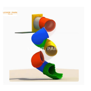 Chất Lượng Cao Vui Chơi Giải Trí Công Viên Trượt Sân Chơi Trong Nhà Ống Nhựa Trượt Người Lớn Trẻ Em Trượt Cho Hồ Bơi Trung Tâm Mua Sắm - Product Image 2