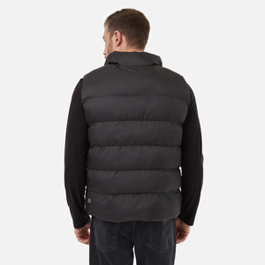 Gilet bouffant décontracté à col Mandarin sans manches pour hommes vêtements d'extérieur personnalisés d'hiver de haute qualité - Product Image 2
