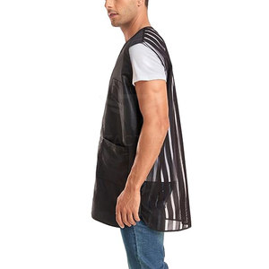 บริการ OEM ราคาถูก ผลิตจากโพลีเอสเตอร์ 100% คุ้มค่า ทนทาน เสื้อกั๊กช่างตัดผม ผ้าคุณภาพดี เสื้อกั๊กช่างตัดผมขายดี - Product Image 6