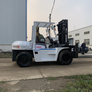 Carretilla elevadora diésel original TCM de segunda mano, carretilla elevadora de 7 toneladas, motor diésel <span class=keywords><strong>ISUZU</strong></span> usado de 7 toneladas a la venta en buenas condiciones - Product Image 5