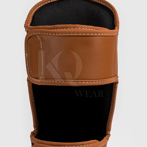 Comfortable Leather Shin <b>Pads</b> Lightweight Design Professional Protection Adjustable Perfect for Football Training <b>Practice</b> - Product Image 5