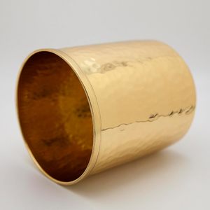 Vaso de latón Fabricante de vasos de metal martillado - Product Image 6