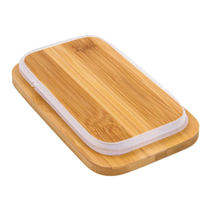 Boîte à beurre en bois artisanal naturel fait à la main dernière conception ustensiles de cuisine utiliser boîte à beurre en bois carrée produit le plus vendu - Product Image 2