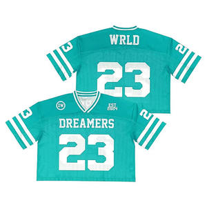 เสื้ออเมริกันฟุตบอลพร้อมสำหรับการแข่งขัน พิมพ์ลายด้วยความร้อน ชุดกีฬาน้ำหนักเบาสำหรับทีม - Product Image 3