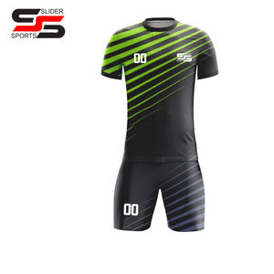 Wholesale Low MOQ Football Uniform Custom Made Soccer Uniform for Adult Top Quality Team Set in Sialkot Pakistan Set - Product Image 1