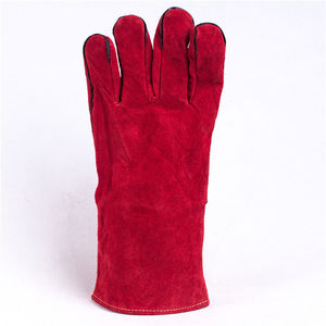 Protection Gants de soudage en cuir de sécurité dernière arrivée haute qualité nouveau style protection des mains en cuir synthétique Gants de soudage - Product Image 2