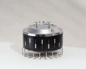 Primum Quality Stainless Steel Food Warmer With High Quality Wooden <b>Dish</b> <b>Serving</b> Food Warmer Use For Home Hotel Restaurants - Product Image 5