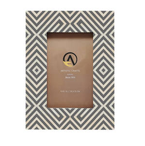 Luxury Handmade Resin Inlay Picture <b>Frame</b> for Elegant Photo Display Intricate Detail for Stylish Home Decor - Product Image 1