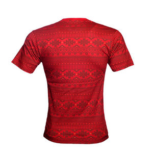 T-shirts Homme Grande Taille à Manches Courtes en Jersey Respirant avec Impression Numérique, Tissu Tricoté 180g, Vente Directe Usine - Product Image 2