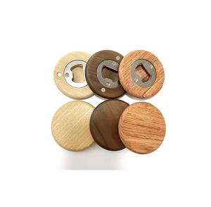 Abridor de botellas de madera Diseño de impresión Logotipo Abridor de botellas lindo Abridor de botellas de cerveza de boda Venta superventas - Product Image 2