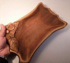 PLATEAU IMPRIMÉ EN BOIS UNIQUE MEILLEURE QUALITÉ SCULPTÉ Forme carrée disponible et meilleur échantillon d'artisanat indien Offre Spéciale - Product Image 3