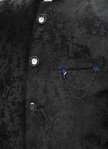 ชุดสูทผู้ชายสีดำคลาสสิกคุณภาพดีเยี่ยมสำหรับการประชุมทางธุรกิจ ชุดทำงานประจำวัน และงานอีเวนต์ระดับมืออาชีพ มีจำหน่ายแล้ว - Product Image 4