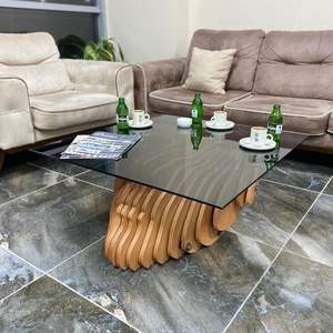 Table basse paramétrique unique, amovible, légère, lavable, design contemporain, meuble de déclaration pour les maisons - Product Image 3