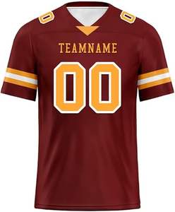 2025 personnalisé hommes Football maillot personnalisé respirant Rugby Sportswear équipe formation chemise pour adultes et jeunes - Product Image 3