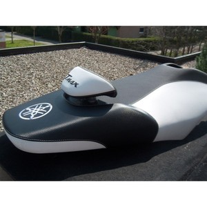 Kit Coprisella in Pelle Personalizzato per Moto Yamaha TMAX 500 - Product Image 2