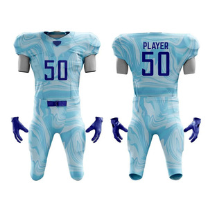 Uniforme confortable de football américain à vêtements de sport quantité minimale de commande bas uniforme de football américain avec logo personnalisé - Product Image 1