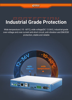 PC industrial sin ventilador RK3568 2 + 32GB Android14 Embedded Edge Computing Box PC para Automatización Industrial/ferrocarril/en vehículo/marino
