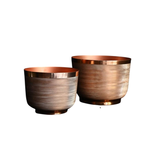 Pots de fleurs décoratifs en métal de meilleure qualité du fabricant direct pour jardin salon balcon prix d'usine - Product Image 1