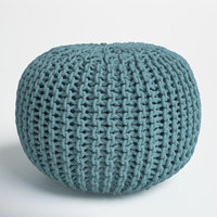 Pouf en jute marocain fait à la main pouf en macramé repose-pieds moderne décor à la maison cadeau Saint-Valentin