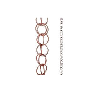 Campana de cadena de lluvia de hierro de Color negro para colgar en el jardín, adornos de uso decorativo, decoración de temporada lluviosa - Product Image 2