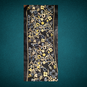 Tela de encaje bordado Floral colorido patrón intrincado Ajuste de tul Elegante ropa de boda de gama alta decoraciones de vestido de boda - Product Image 4