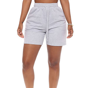 Short de survêtement en coton respirant pour femmes Nouveau short décontracté à la mode avec logo personnalisé Prix de gros - Product Image 5