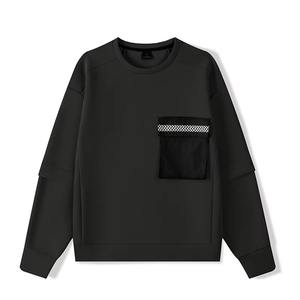Casual Style Customizable Long Sleeve Sweatshirt for <b>Men</b> Breathable Fleece Crew Neck Sweatshirt for <b>Men</b> - Product Image 5