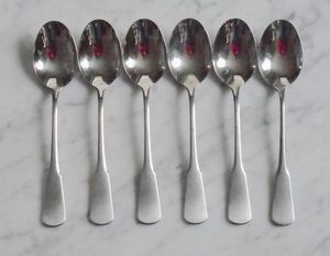 Cuillères en acier inoxydable personnalisées, couverts brillants pour hôtel, décoration de la maison avec étui poli miroir, élégant et durable - Product Image 2