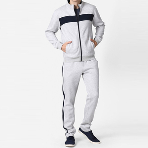 Venta al por mayor logotipo personalizado de los hombres de talla grande de invierno con capucha pulóver chándal polar Jogger chándal impreso ropa de gimnasio - Product Image 6
