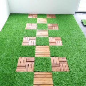 Baldosas de Madera de Acacia para Interiores y Exteriores, Tablas de Madera Encajables - Product Image 1