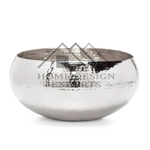 Centres de table bol à fleurs sur socle pour décor de salon vente en gros prix le plus bas bol à fruits à pied en métal meilleur vendeur - Product Image 4