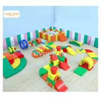 Jeu souple Ensemble de terrain de jeu intérieur pour enfants Petit terrain de jeu intérieur à vendre Terrain de jeu souple pour enfants tout-petits