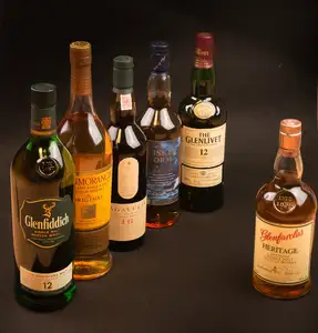 Whisky mezclado en Europa, venta al por mayor, Scotch 12 y 18