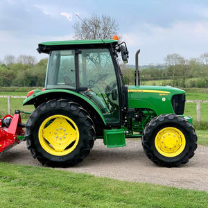 Tracteur agricole miniature Johnn Dee.ree 5055E 20HP 2WD à vente chaude, chargeur frontal, pompe, prix d'usine, vente en gros - Product Image 1