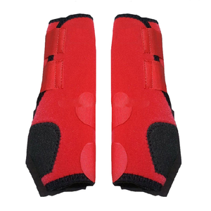 Equipo de caballo de alta calidad, mangas protectoras para piernas y botas de carreras, soporte ligero y cómodo para deportes ecuestres - Product Image 2